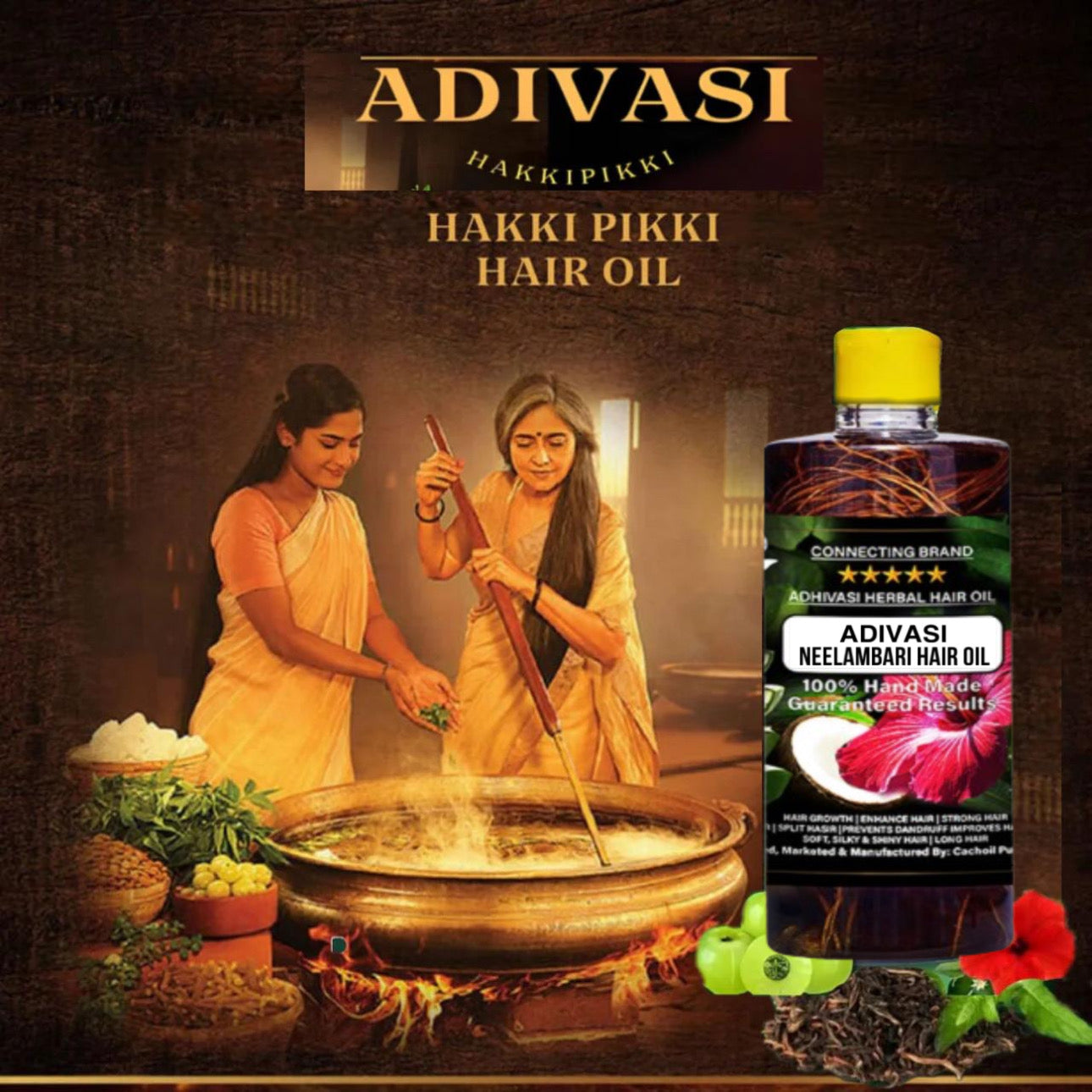 ADIVASI HAKKI-PIKKI HAIR OIL